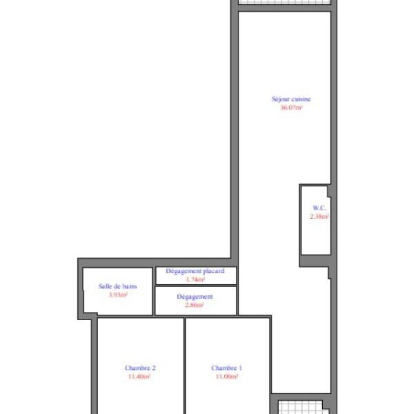 Appartement à louer à Nice — Vue mer — photo 14
