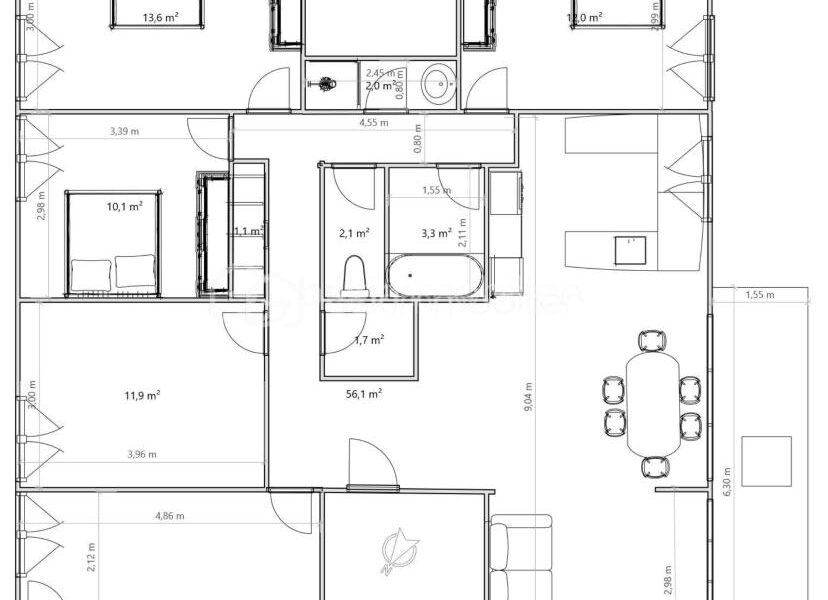 Appartement à vendre à Marseille 9e arrondissement — Vue parc & jardin — photo 14
