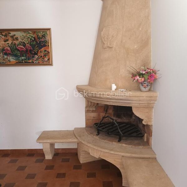 Maison à vendre à Saint hilaire d ozilhan — Vue nature — photo 17