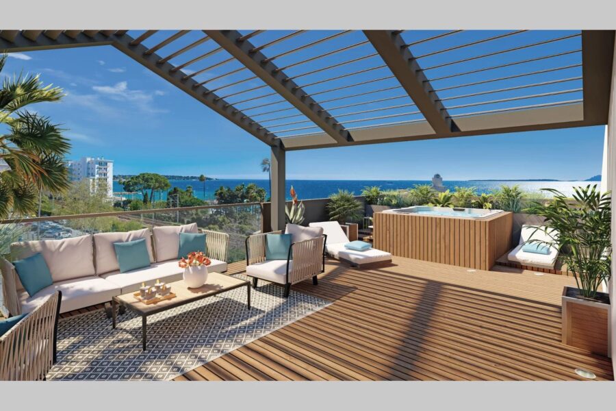 Appartement à vendre à Juan-les-pins — Vue mer — photo 1