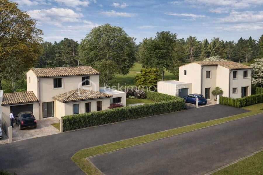 Terrain à vendre à Rochefort du gard — Vue dégagée — photo 2