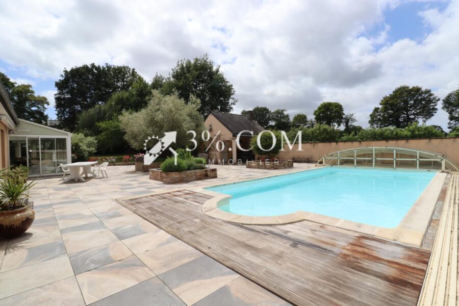 Maison à vendre à Goven — Vue parc & jardin — photo 3