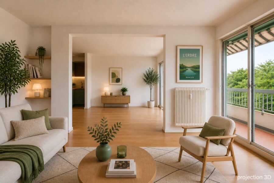 Appartement à vendre à Nantes — Vue nature — photo 3
