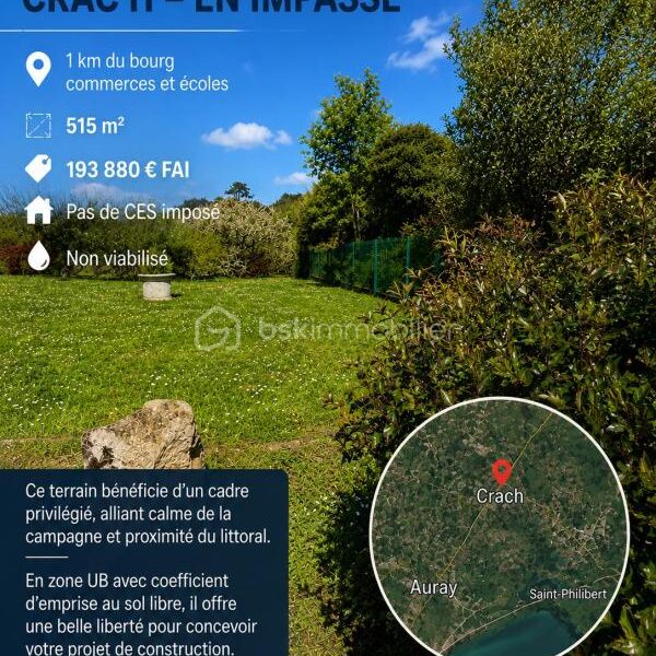 Terrain à vendre à Crach — photo 2
