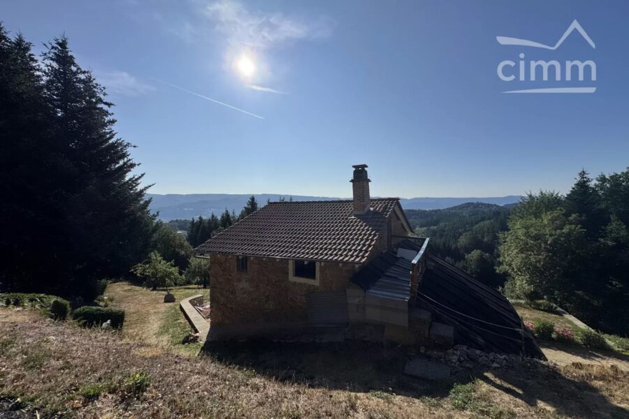 Maison à vendre à Thiolières — Vue montagne — photo 37