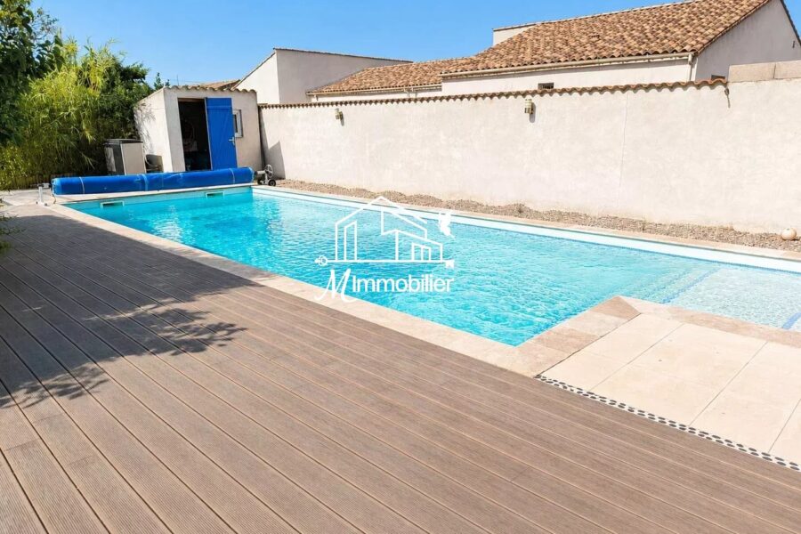 Maison à vendre à Argeliers — Vue parc & jardin — photo 8