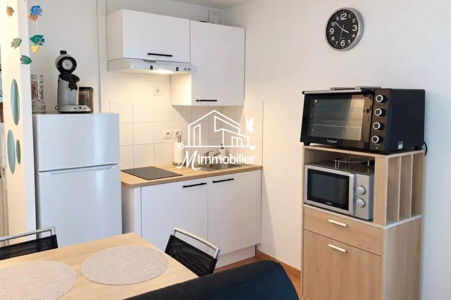 Appartement à louer à Saint-Pierre-la-Mer — Vue mer — photo 5