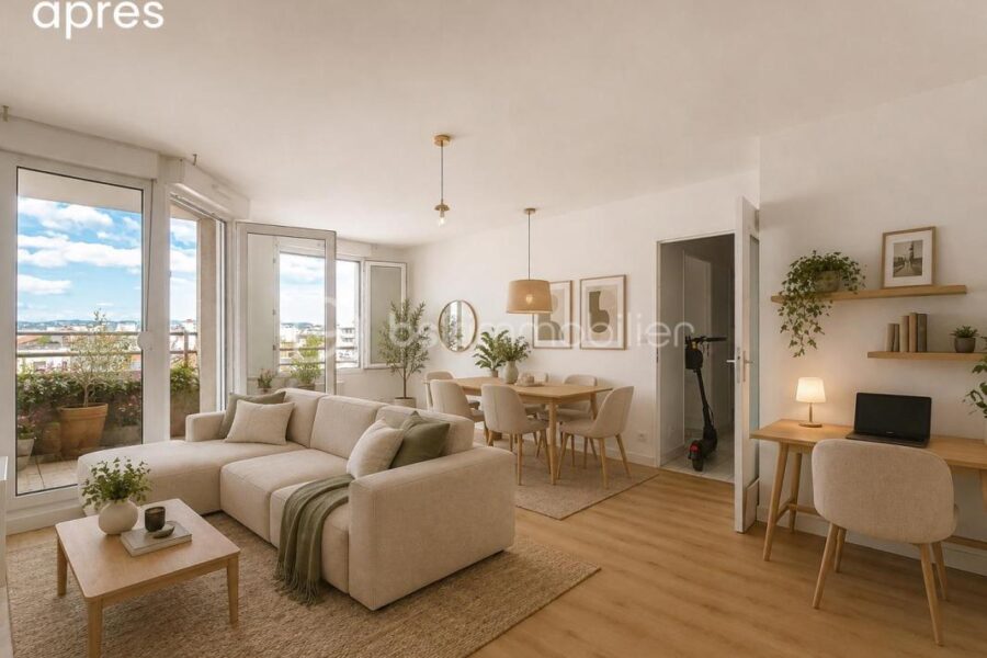 Appartement à vendre à Villeurbanne — Vue sur la ville — photo 4