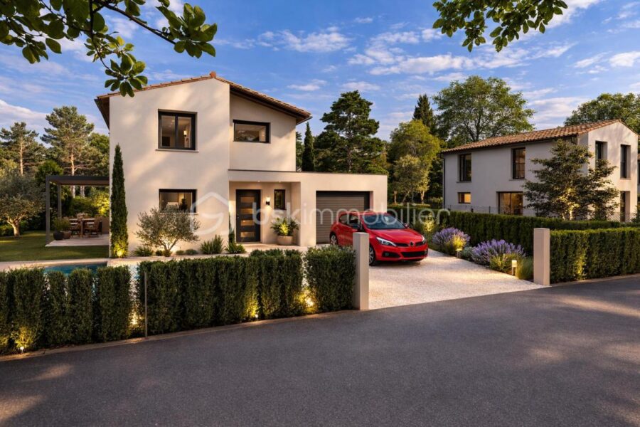 Terrain à vendre à Rochefort du gard — Vue dégagée — photo 4