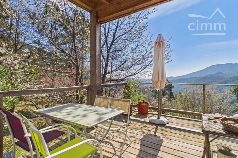 Maison à vendre à Malarce-sur-la-thines — Vue montagne — photo 3