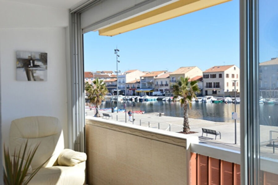 Appartement à louer à Mèze — Vue marina & port — photo 2