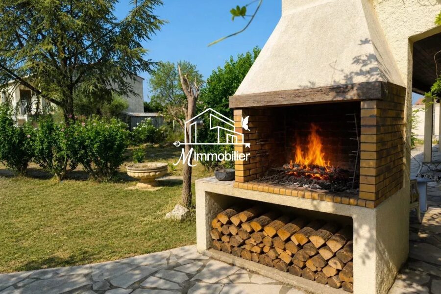 Maison à vendre à Argeliers — Vue parc & jardin — photo 19