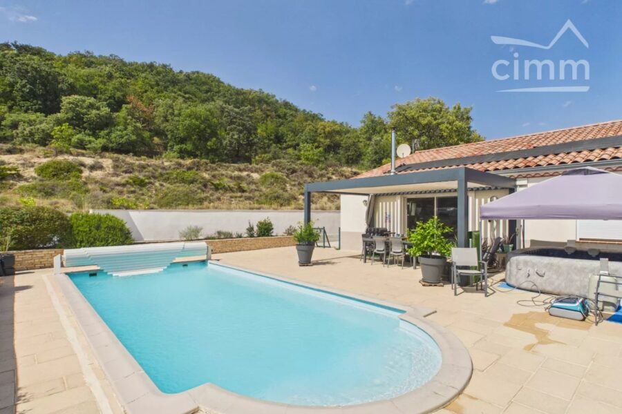 Maison à vendre à Lagorce — Vue montagne — photo 2