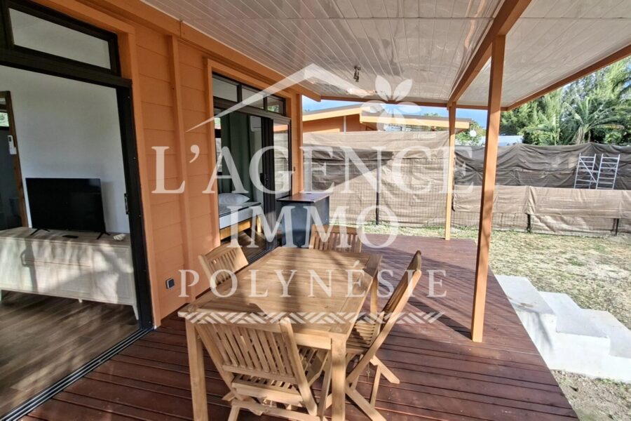 Maison à louer à Moorea-maiao — Vue mer — photo 7