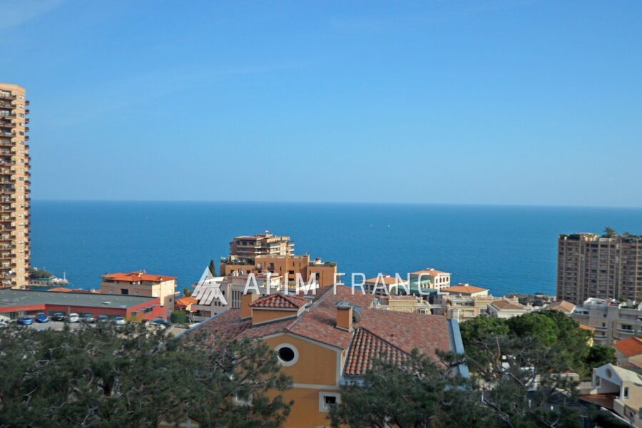 Appartement à louer à Beausoleil — Vue mer — photo 1