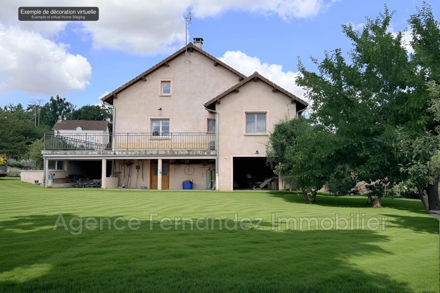 Maison à vendre à Chenay-le-châtel — Vue sur la ville — photo 3