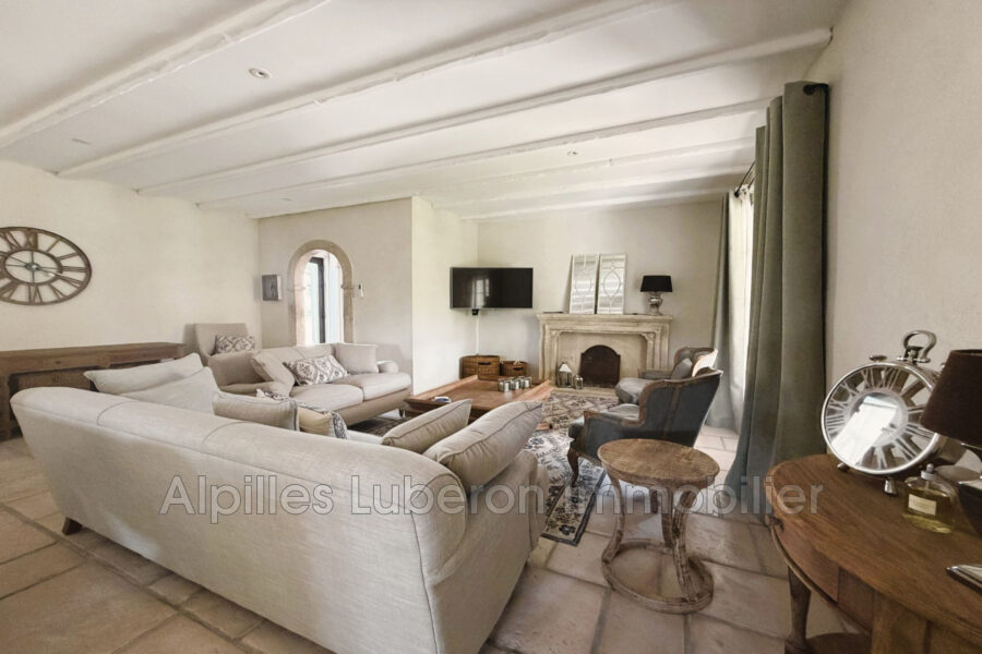 Maison à louer à Fontvieille — Vue parc & jardin — photo 10
