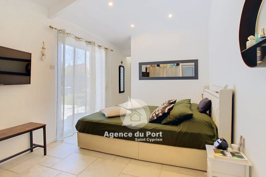 Maison à vendre à Saint-cyprien-plage — Vue parc & jardin — photo 7