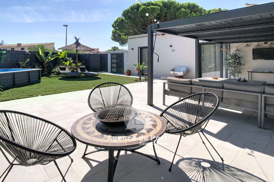 Maison à vendre à Saint-cyprien-plage — Vue parc & jardin — photo 2