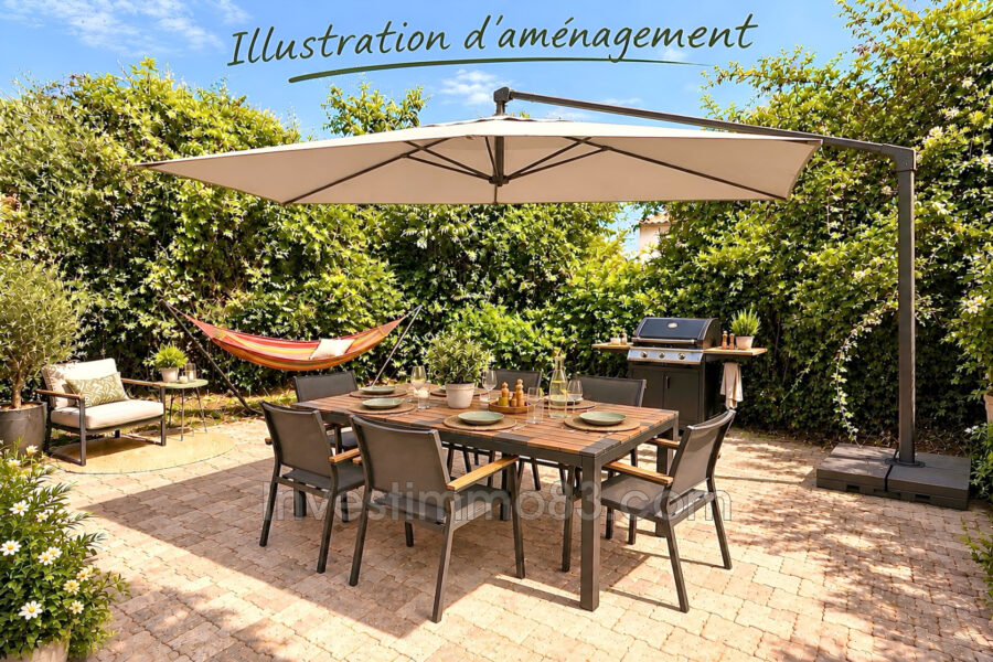 Maison à vendre à Pourrières — Vue parc & jardin — photo 18