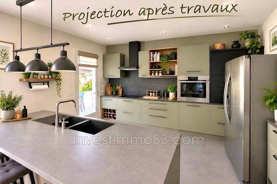 Maison à vendre à Pourrières — Vue parc & jardin — photo 20
