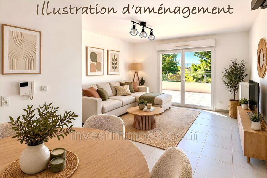 Appartement à vendre à Rousset — Vue parc & jardin — photo 3