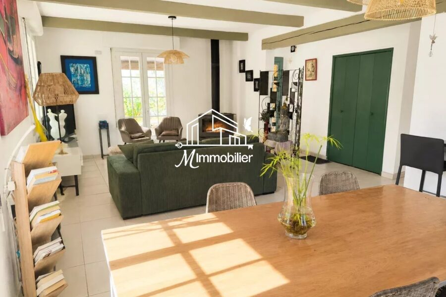 Maison à vendre à Argeliers — Vue parc & jardin — photo 3
