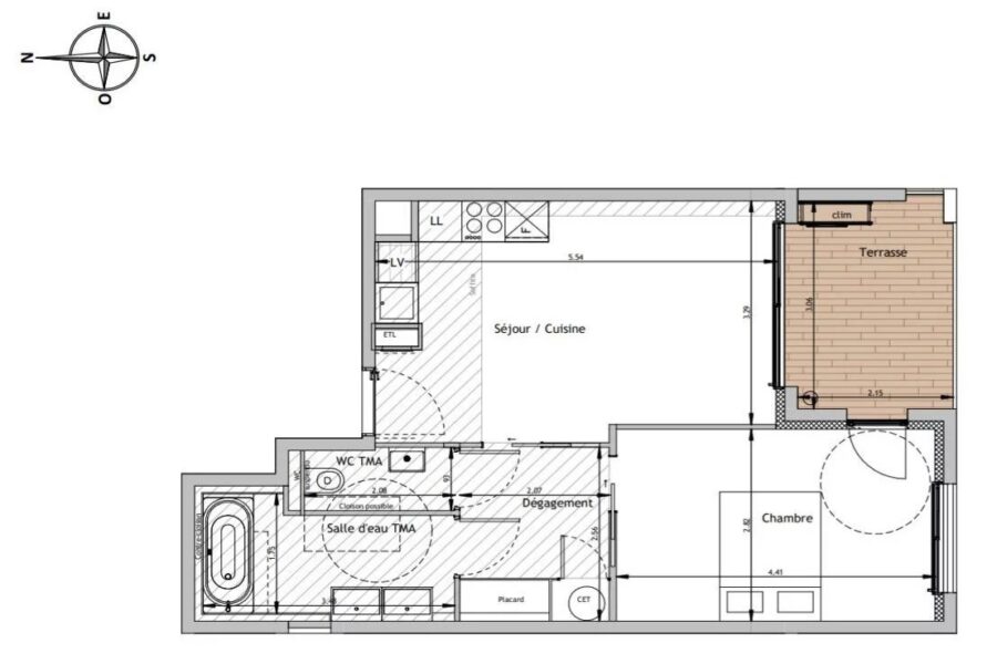 Appartement à vendre à Juan-les-pins — Vue mer — photo 3