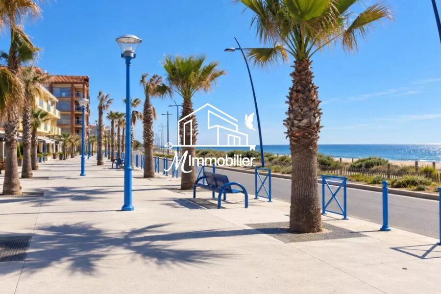 Appartement à louer à Saint-Pierre-la-Mer — Vue mer — photo 12