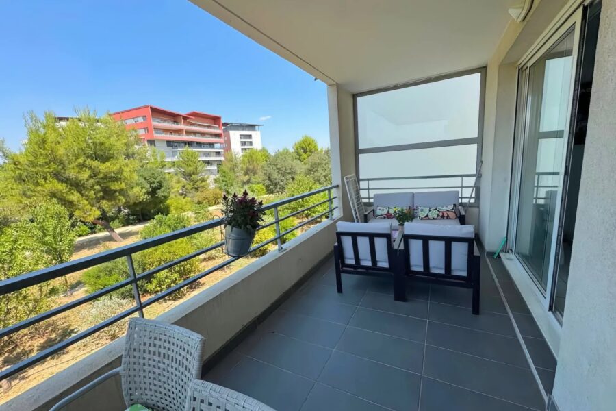 Appartement à vendre à Montpellier — Vue parc & jardin — photo 3