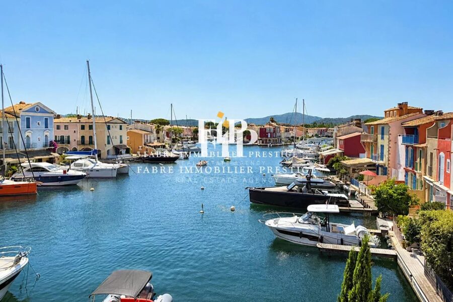 Maison à vendre à Grimaud — Vue marina & port — photo 1