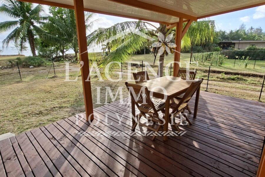 Maison à louer à Moorea-maiao — Vue mer — photo 11