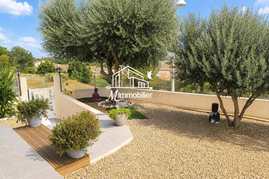 Maison à vendre à Salles-d&rsquo;aude — Vue sur la ville — photo 4