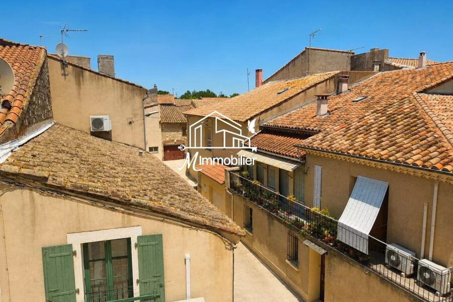 Maison à vendre à Cuxac-d&rsquo;aude — Vue sur la ville — photo 1