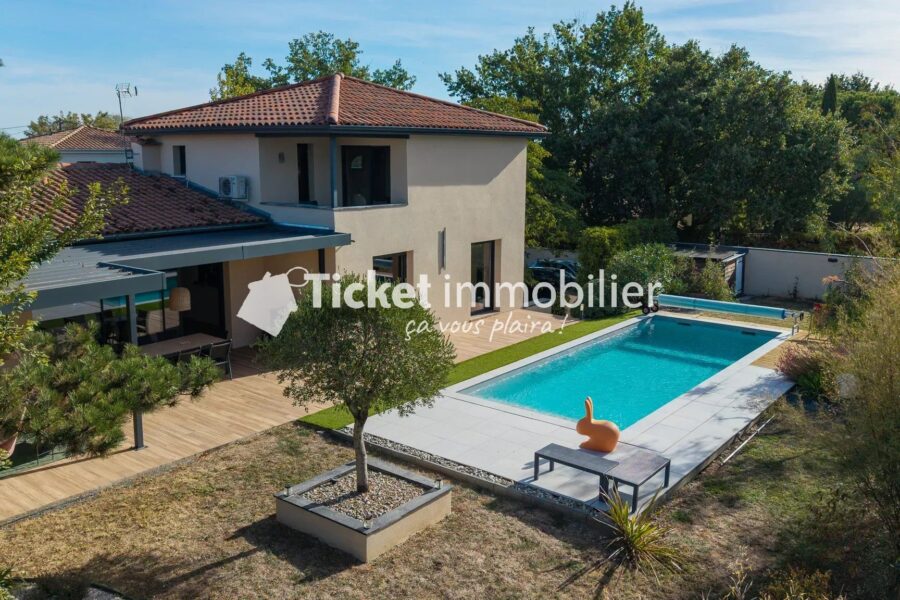 Maison à vendre à Cornebarrieu — Vue parc & jardin — photo 2