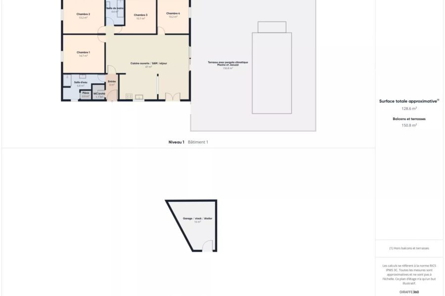 Maison à vendre à Lagorce — Vue montagne — photo 17