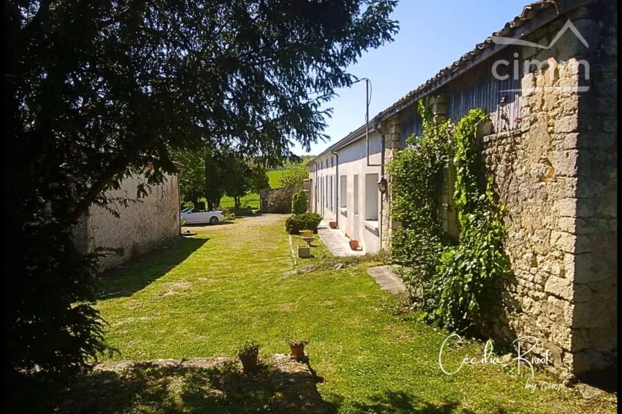 Maison à vendre à Saint-martial-de-mirambeau — Vue nature — photo 3