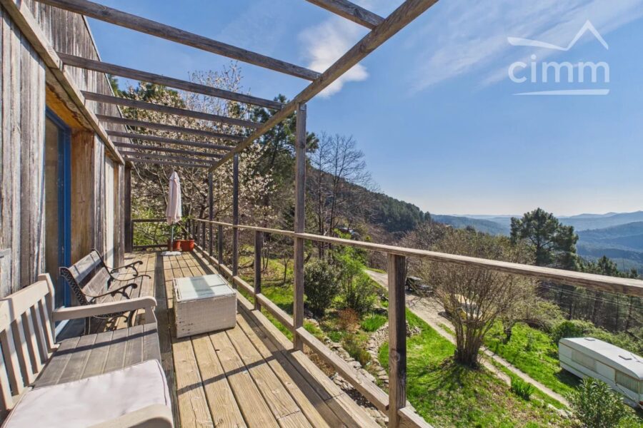 Maison à vendre à Malarce-sur-la-thines — Vue montagne — photo 14