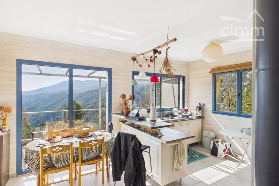 Maison à vendre à Malarce-sur-la-thines — Vue montagne — photo 7