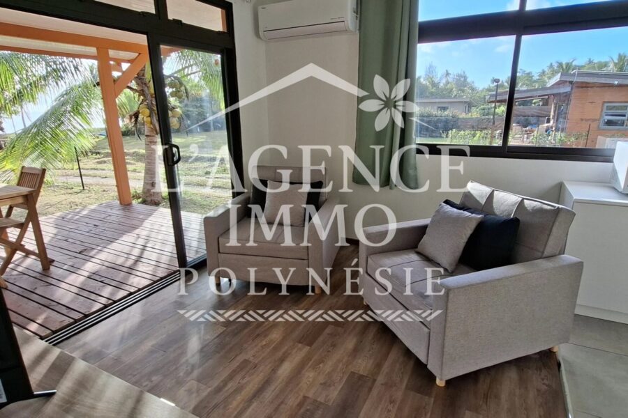 Maison à louer à Moorea-maiao — Vue mer — photo 6
