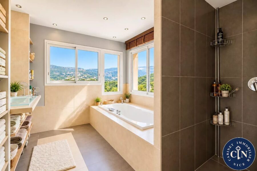 Maison à vendre à Contes — Vue montagne — photo 11