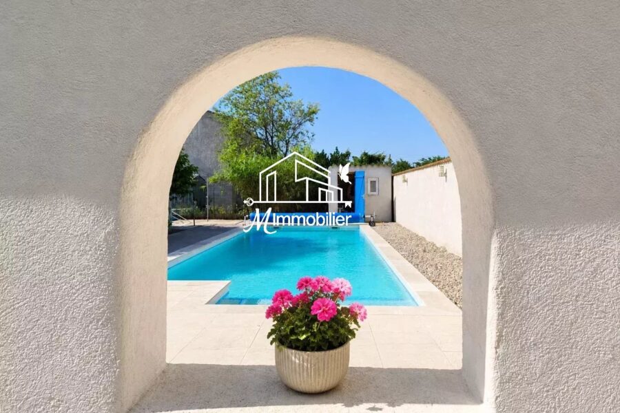 Maison à vendre à Argeliers — Vue parc & jardin — photo 7