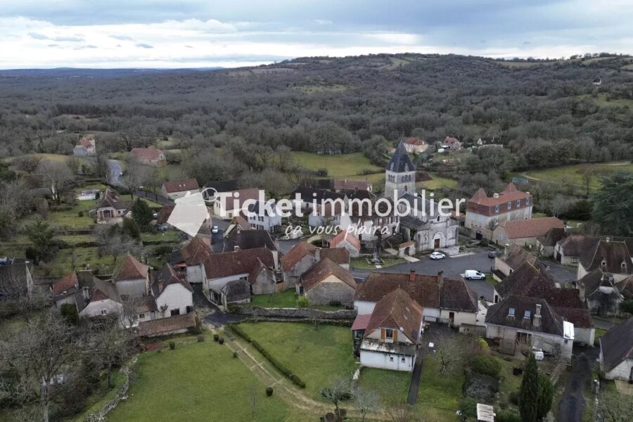 Maison à vendre à Caniac-du-causse — Vue nature — photo 1