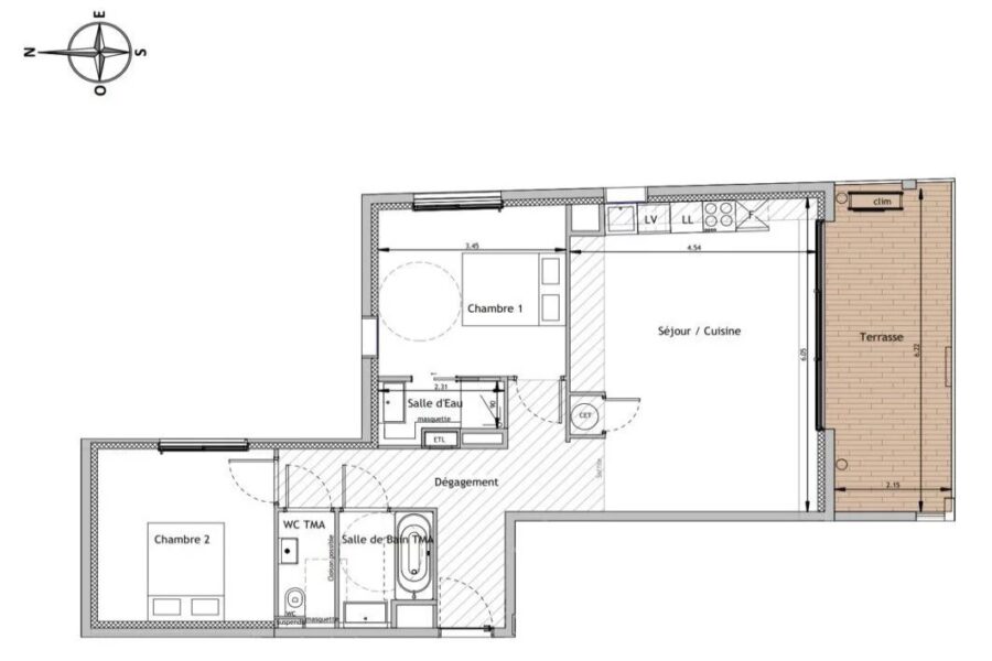 Appartement à vendre à Juan-les-pins — Vue mer — photo 3