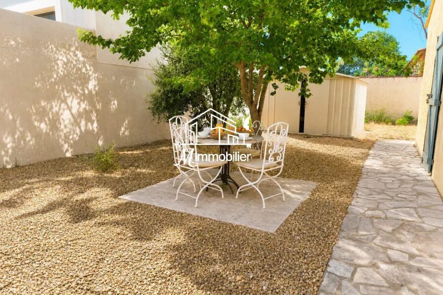 Maison à vendre à Argeliers — Vue parc & jardin — photo 4