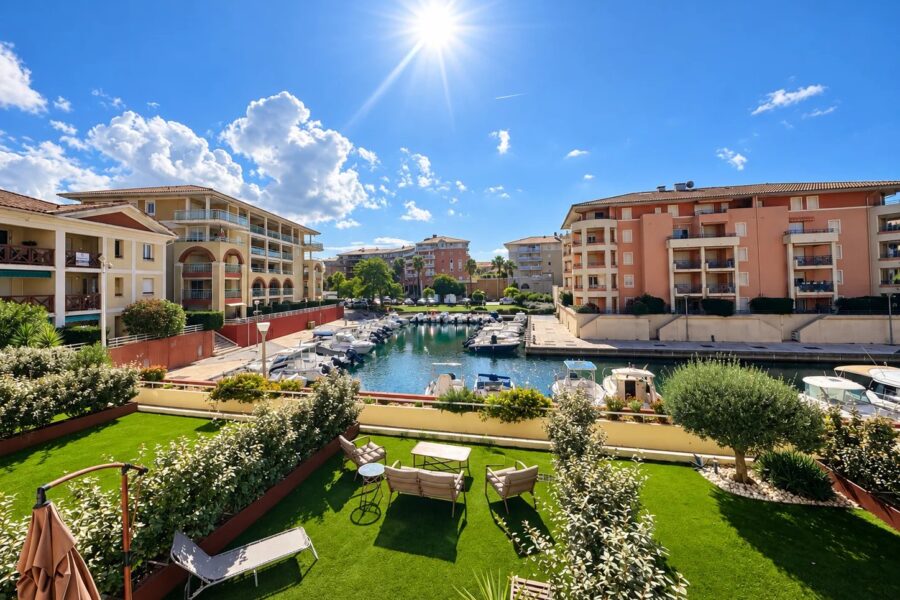 Appartement à vendre à Fréjus — Vue marina & port — photo 1