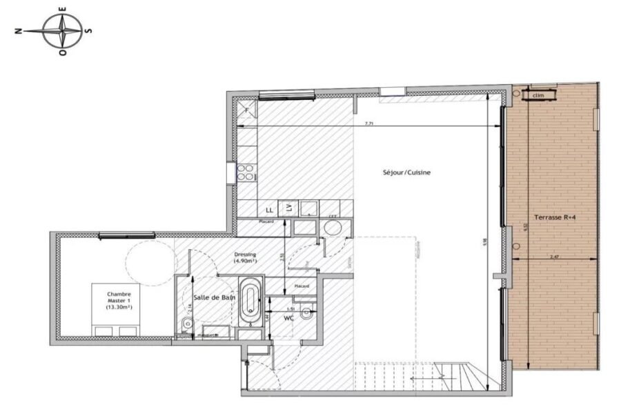 Appartement à vendre à Juan-les-pins — Vue mer — photo 3
