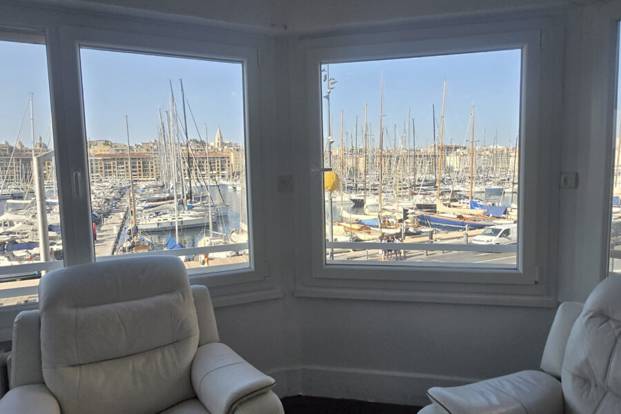 Appartement à louer à Marseille — Vue marina & port — photo 2