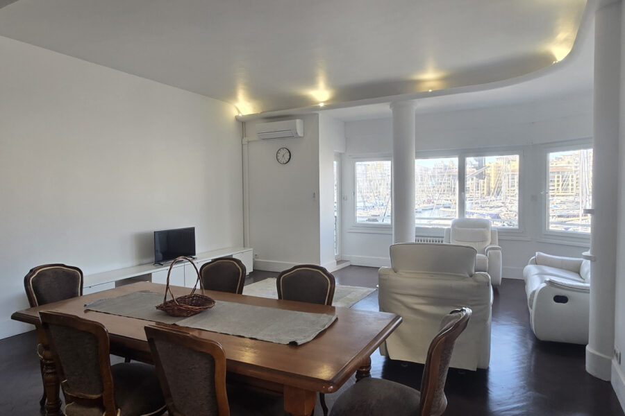 Appartement à louer à Marseille — Vue marina & port — photo 3