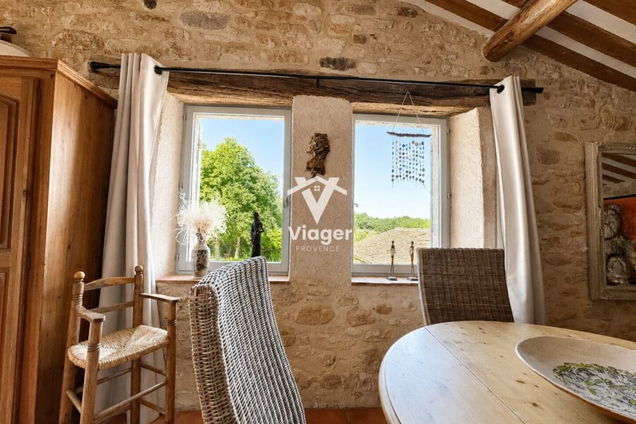 Maison à vendre à Céreste-en-luberon — Vue nature — photo 7